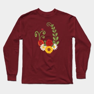 Flower Long Sleeve T-Shirt